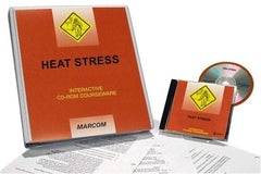 Marcom - Heat Stress, Multimedia Training Kit - 45 min Run Time CD-ROM, English & Spanish - Exact Tool & Supply