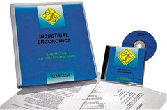 Marcom - Industrial Ergonomics, Multimedia Training Kit - 45 min Run Time CD-ROM, English & Spanish - Exact Tool & Supply