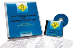 Marcom - Safety Housekeeping and Accident Prevention, Multimedia Training Kit - CD-ROM, English - Exact Tool & Supply