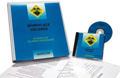 Marcom - Preventing Workplace Violence, Multimedia Training Kit - 45 min Run Time CD-ROM, English & Spanish - Exact Tool & Supply