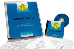 Marcom - Winter Safety, Multimedia Training Kit - 45 min Run Time CD-ROM, English & Spanish - Exact Tool & Supply