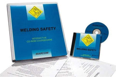 Marcom - Welding Safety, Multimedia Training Kit - 45 min Run Time CD-ROM, English & Spanish - Exact Tool & Supply