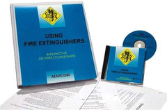 Marcom - Using Fire Extinguishers, Multimedia Training Kit - 45 min Run Time CD-ROM, English & Spanish - Exact Tool & Supply