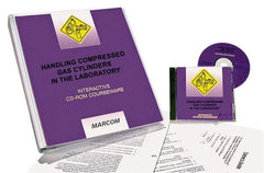 Marcom - Handling Compressed Gas Cylinders in the Laboratory, Multimedia Training Kit - 45 min Run Time CD-ROM, English & Spanish - Exact Tool & Supply
