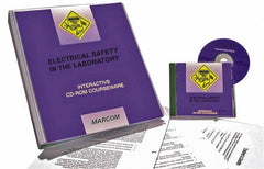 Marcom - Electrical Safety in the Laboratory, Multimedia Training Kit - 45 min Run Time CD-ROM, English & Spanish - Exact Tool & Supply