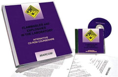Marcom - Flammables & Explosives in the Laboratory, Multimedia Training Kit - 45 min Run Time CD-ROM, English & Spanish - Exact Tool & Supply