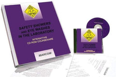 Marcom - Safety Showers and Eye Washes in the Laboratory, Multimedia Training Kit - 45 min Run Time CD-ROM, English & Spanish - Exact Tool & Supply