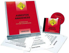 Marcom - Asbestos Awareness, Multimedia Training Kit - 45 min Run Time CD-ROM, English & Spanish - Exact Tool & Supply