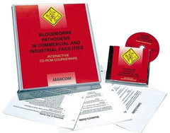 Marcom - Bloodborne Pathogens in Commercial and Industrial Facilities, Multimedia Training Kit - 45 min Run Time CD-ROM, English & Spanish - Exact Tool & Supply