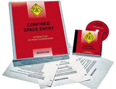 Marcom - Confined Space Entry, Multimedia Training Kit - 45 min Run Time CD-ROM, English & Spanish - Exact Tool & Supply