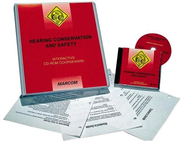 Marcom - Hearing Conservation and Safety, Multimedia Training Kit - 45 min Run Time CD-ROM, English & Spanish - Exact Tool & Supply
