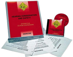 Marcom - Hearing Conservation and Safety, Multimedia Training Kit - 45 min Run Time CD-ROM, English & Spanish - Exact Tool & Supply
