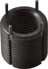 Recoil - M14x1.50 Internal, M20x1.50 External, 20mm Insert Length, Heavy Duty Keylocking Thread Inserts - Carbon Steel, Zinc Phosphate Finish, Grade C1215 - Exact Tool & Supply