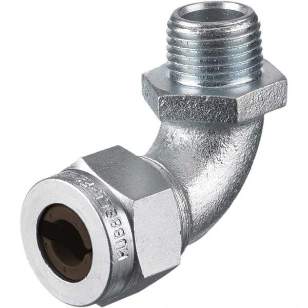 Hubbell Wiring Device-Kellems - 0.5 to 0.63" Liquidtight Elbow Strain Relief Cord Grip - Exact Tool & Supply
