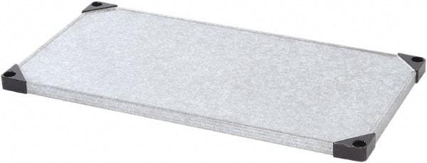 Quantum Storage - 1 Shelf Wire Shelving Unit - 30" Wide x 18" Deep x 2" High, - Exact Tool & Supply