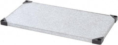 Quantum Storage - 1 Shelf Wire Shelving Unit - 30" Wide x 24" Deep x 2" High, - Exact Tool & Supply