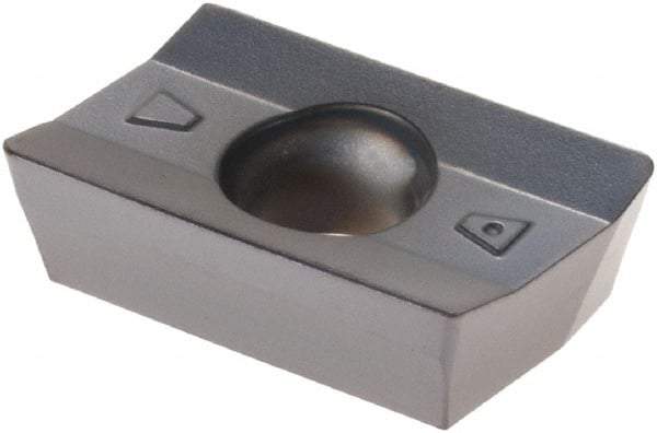 Dapra - APET160408 GLH Grade DMK25 Carbide Milling Insert - Uncoated, 0.031" Corner Radius - Exact Tool & Supply