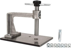 Cedarberg - #0 to #12 Tap Compatibility, 8-1/2" Table Length x 6" Table Width, Hand Tapper - 3-3/4" Clearance Height, 4-1/2" Throat Depth, 10 Lbs. - Exact Tool & Supply