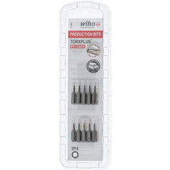 Wiha - 1/4" Drive IP4 Torx Plus Screwdriver Bit - 1" OAL, Insert Bit - Exact Tool & Supply
