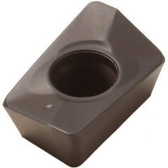 Seco - XOMX120408 D14 Grade MK1500 Carbide Milling Insert - TiCN/Al2O3 Finish, 0.163" Thick, 0.031" Corner Radius - Exact Tool & Supply