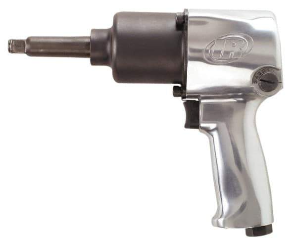 Ingersoll-Rand - 1/2" Drive, 8,000 RPM, 590 Ft/Lb Torque Impact Wrench - Pistol Grip Handle, 1,200 IPM, 22 CFM, 1/4" NPTF Inlet - Exact Tool & Supply