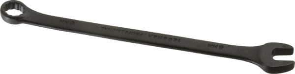 Proto - 8mm 12 Point Offset Combination Wrench - 15° Offset Angle, 5-13/32" OAL, Steel, Black Finish - Exact Tool & Supply