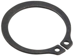 Value Collection - 1.65" Groove Diam, 1-3/4" Shaft Diam, Phosphate Spring Steel, Snap External Retaining Rings - 0.068" Groove Width, 0.062" Ring Thickness - Exact Tool & Supply
