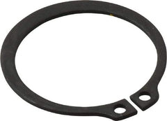 Value Collection - 1.529" Groove Diam, 1-5/8" Shaft Diam, Phosphate Spring Steel, Snap External Retaining Rings - 0.068" Groove Width, 0.062" Ring Thickness - Exact Tool & Supply