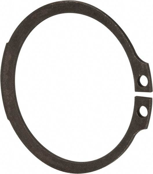 Value Collection - 1.886" Groove Diam, 2" Shaft Diam, Phosphate Spring Steel, Snap External Retaining Rings - 0.068" Groove Width, 0.062" Ring Thickness - Exact Tool & Supply