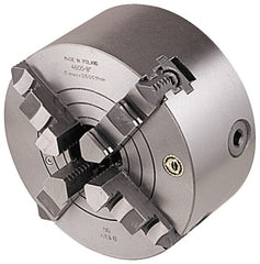 Bison - Manual Lathe Chucks Chuck Type: Combination Independent & Self-Centering Nominal Chuck Size: 25 - Exact Tool & Supply