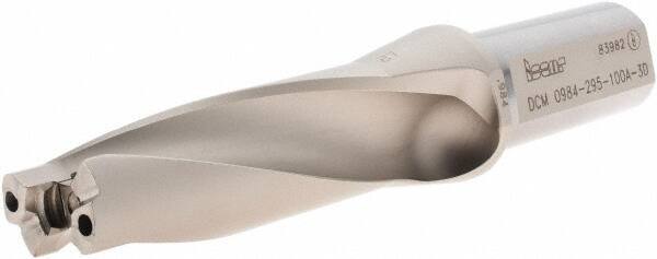 Iscar - 0.984 to 1.02" Diam, 3xD, 2.95" Max Depth, 1" Shank Diam, Replaceable Tip Drill - 25 Seat Size, DCM Toolholder, Series ChamDrill - Exact Tool & Supply