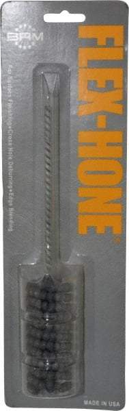 Brush Research Mfg. - 1-1/8" Bore Diam, 120 Grit, Silicon Carbide Flexible Hone - Fine, 8" OAL - Exact Tool & Supply