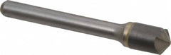 Hertel - 3/8" Head Diam, 1/4" Shank Diam, 4 Flute 120° Solid Carbide Countersink - Exact Tool & Supply