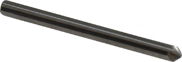Hertel - 1/8" Head Diam, 1/8" Shank Diam, 4 Flute 90° Solid Carbide Countersink - Exact Tool & Supply