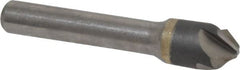 Hertel - 1/2" Head Diam, 3/8" Shank Diam, 4 Flute 90° Solid Carbide Countersink - Exact Tool & Supply