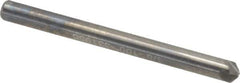 Hertel - 1/8" Head Diam, 1/8" Shank Diam, 4 Flute 100° Solid Carbide Countersink - 1-1/2" OAL, Straight Shank - Exact Tool & Supply
