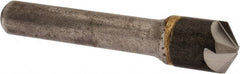 Hertel - 1/2" Head Diam, 3/8" Shank Diam, 4 Flute 120° Solid Carbide Countersink - Exact Tool & Supply