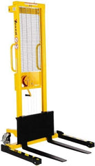 Vestil - 770 Lb Capacity, 59" Lift Height, Portable Workstation Manually Operated Lift - Exact Tool & Supply