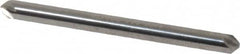 Hertel - 1/8" Head Diam, 1/8" Shank Diam, 6 Flute 90° Solid Carbide Countersink - Exact Tool & Supply