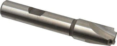 Hertel - 1/16" Radius, 7/16" Mill Diam, 3 Flute Cobalt Corner Rounding End Mill - Single End, Uncoated, 2-1/2" OAL, 3/8" Shank Diam - Exact Tool & Supply