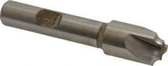 Hertel - 3/32" Radius, 1/2" Mill Diam, 3 Flute Cobalt Corner Rounding End Mill - Single End, Uncoated, 2-1/2" OAL, 3/8" Shank Diam - Exact Tool & Supply