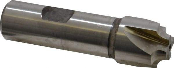 Hertel - 3/16" Radius, 7/8" Mill Diam, 4 Flute Cobalt Corner Rounding End Mill - Single End, Uncoated, 3-1/8" OAL, 3/4" Shank Diam - Exact Tool & Supply