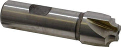 Hertel - 3/16" Radius, 7/8" Mill Diam, 4 Flute Cobalt Corner Rounding End Mill - Single End, Uncoated, 3-1/8" OAL, 3/4" Shank Diam - Exact Tool & Supply