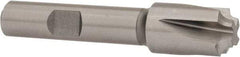 Hertel - 3/32" Radius, 1/2" Mill Diam, 4 Flute Cobalt Corner Rounding End Mill - Single End, Uncoated, 2-1/2" OAL, 3/8" Shank Diam - Exact Tool & Supply