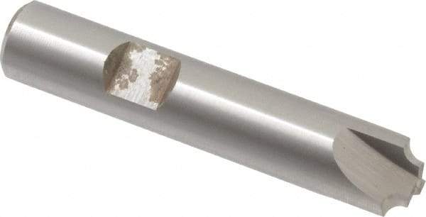Hertel - 3/32" Radius, 1/2" Mill Diam, 3 Flute Cobalt Corner Rounding End Mill - Single End, Uncoated, 2-5/8" OAL, 1/2" Shank Diam - Exact Tool & Supply