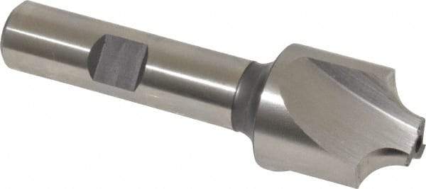 Hertel - 1/4" Radius, 7/8" Mill Diam, 3 Flute Cobalt Corner Rounding End Mill - Single End, Uncoated, 3" OAL, 1/2" Shank Diam - Exact Tool & Supply