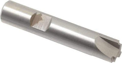 Hertel - 1/32" Radius, 1/2" Mill Diam, 3 Flute Cobalt Corner Rounding End Mill - Single End, Uncoated, 2-5/8" OAL, 1/2" Shank Diam - Exact Tool & Supply