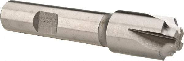Hertel - 1/8" Radius, 5/8" Mill Diam, 4 Flute Cobalt Corner Rounding End Mill - Single End, Uncoated, 3" OAL, 1/2" Shank Diam - Exact Tool & Supply