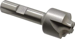 Hertel - 1/4" Radius, 1" Mill Diam, 4 Flute Cobalt Corner Rounding End Mill - Single End, Uncoated, 3" OAL, 1/2" Shank Diam - Exact Tool & Supply
