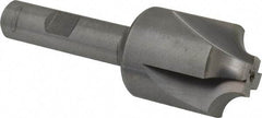 Hertel - 5/16" Radius, 1-1/8" Mill Diam, 4 Flute Cobalt Corner Rounding End Mill - Single End, Uncoated, 3-1/4" OAL, 1/2" Shank Diam - Exact Tool & Supply